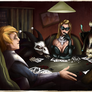 Villains Playing Poker