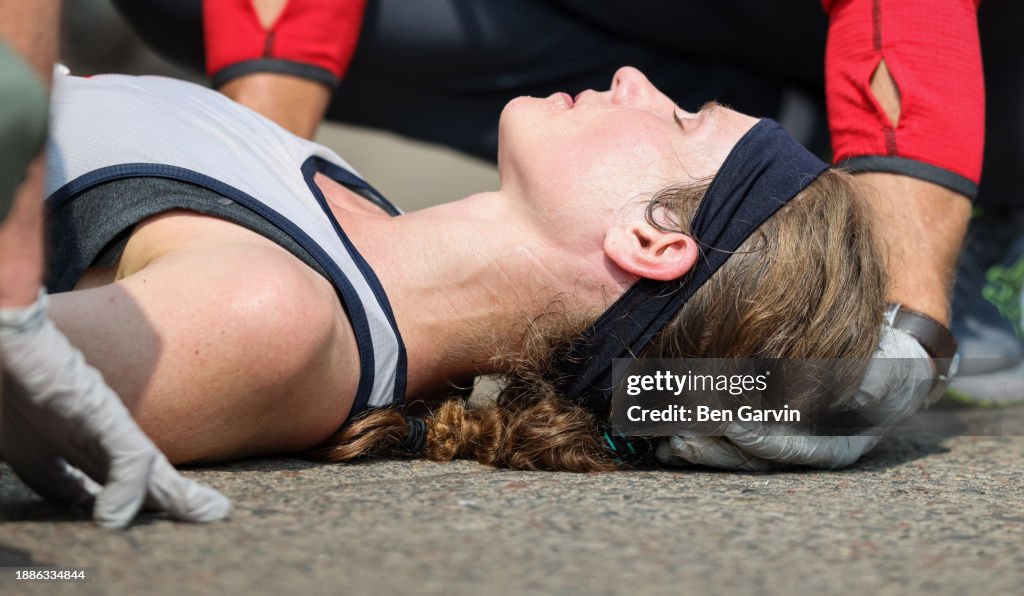 Fainted Runner Woman Fainted after Marathon by shutterspace on DeviantArt