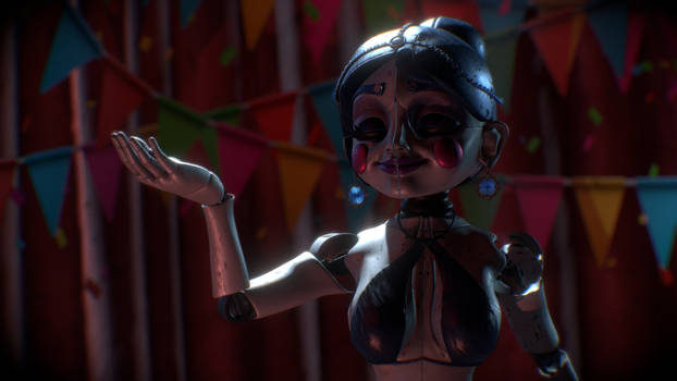 Stylized Ballora SketchFab Upload!!