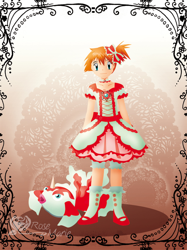 misty goldeen dress Thoughts on Misty's goldeen costume? : r/pokemonanime
