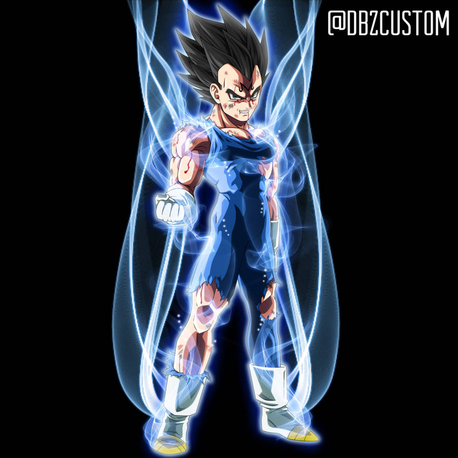 Vegeta ultra instinct by dbzcustom on DeviantArt