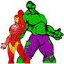 Iron Man and Hulk