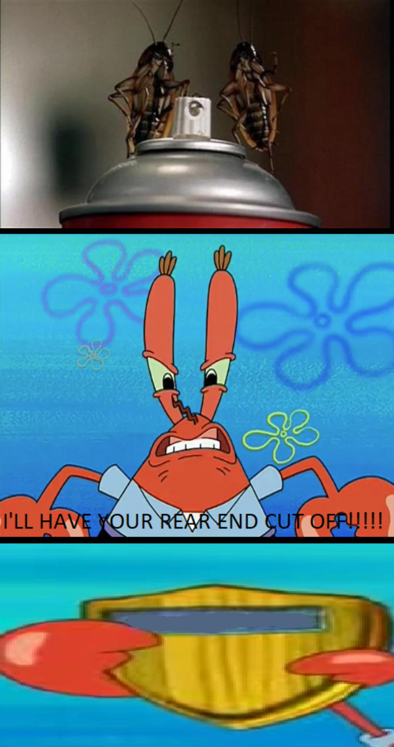 Mr. Krabs has Ralph and Rodney's butts cut off. by MaverickHunterOfLigh ...