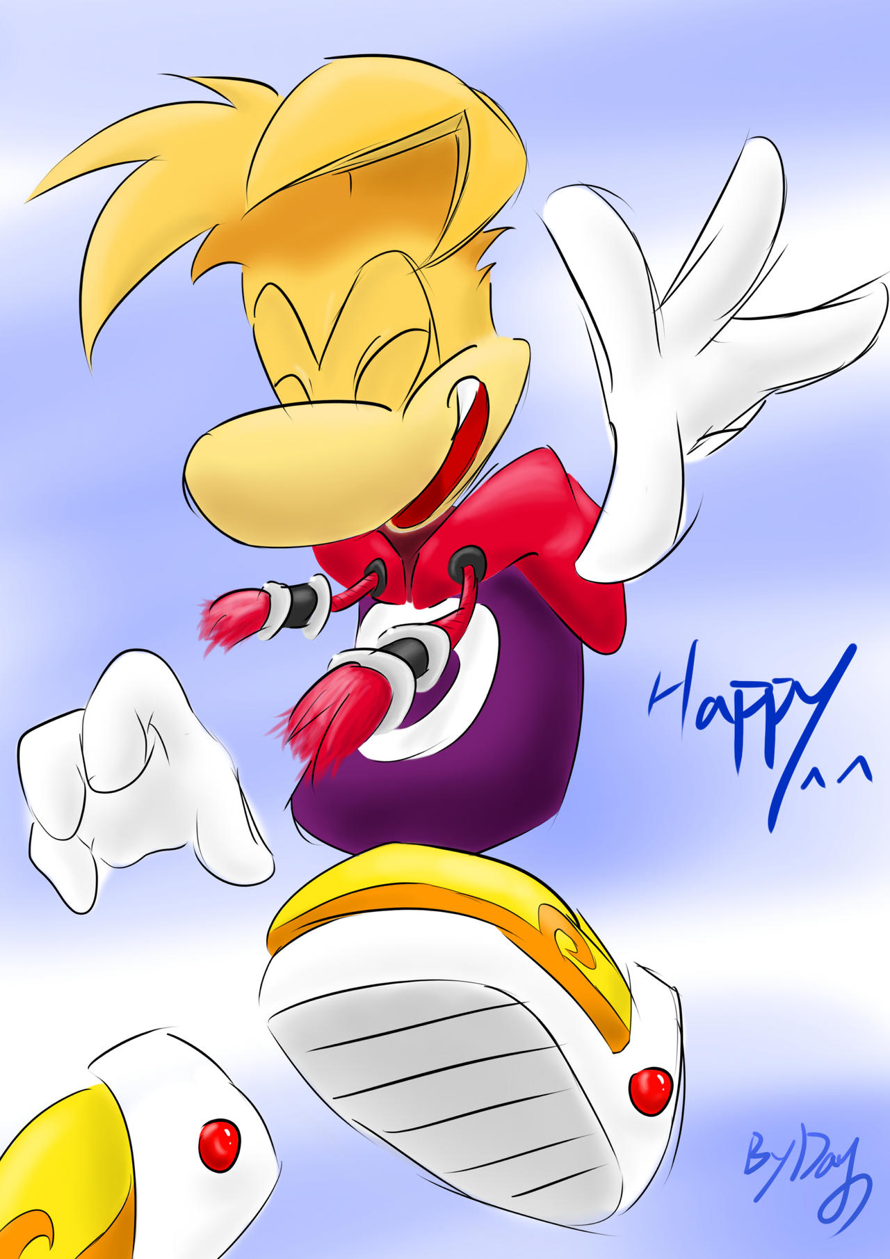 Rayman:Happy by amberday on DeviantArt