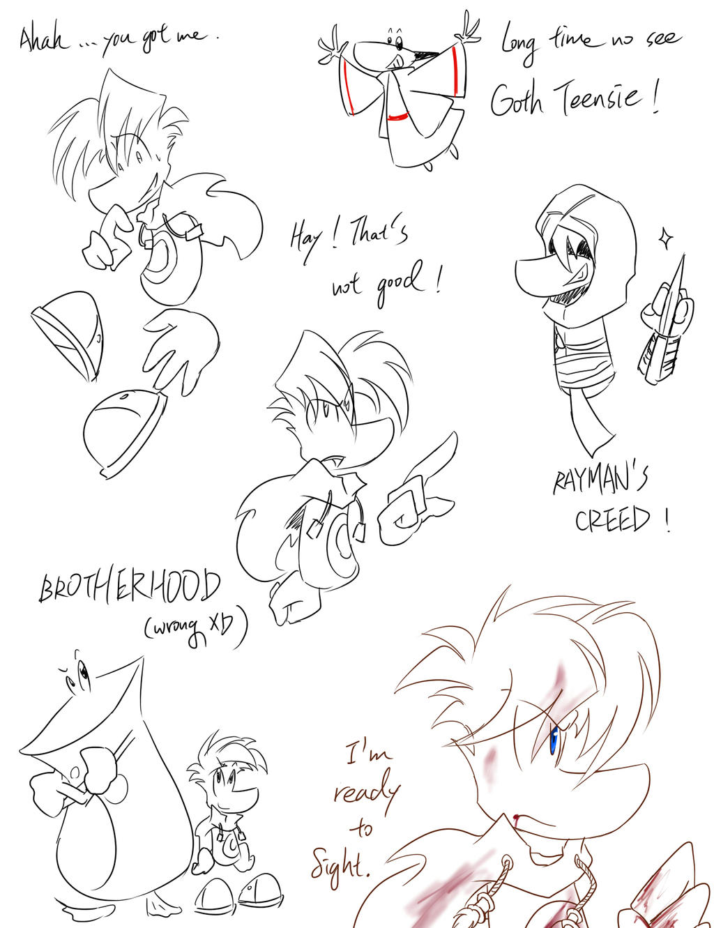 More Rayman doodle..