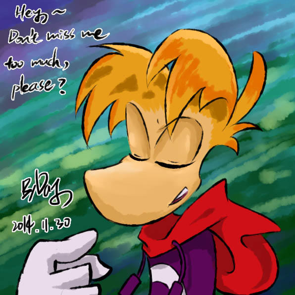 Rayman Sweating Rayman by amberday on DeviantArt