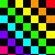 Free Rainbow Checkered Icon base