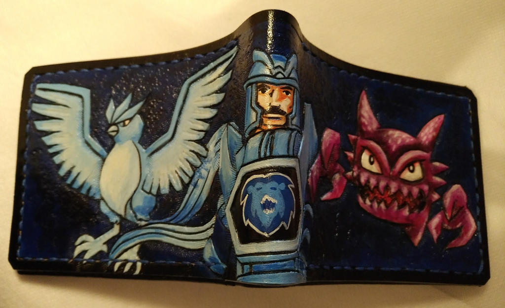 Pokemon visionaries leather wallet