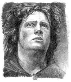 Frodo in Rotk Sketch