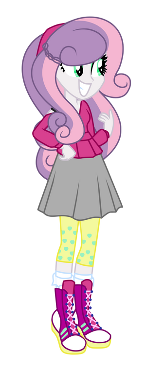 EQG: Sweetie Belle in sportive outfit