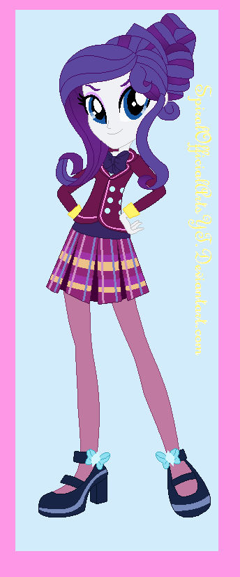 MLP AU: Shadowbolt Rarity by SpiralOfficialArtsYT on DeviantArt