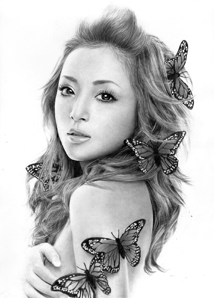 Butterfly Lady by ffnana on DeviantArt