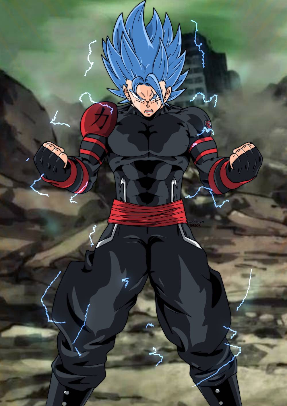 I CAN TAKE SUPER SAIYAN BLUETHIS UP A NOTCH 9 SUPER SAIYAN BLUE 2!