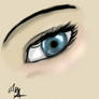 Digital painting practice :Eye