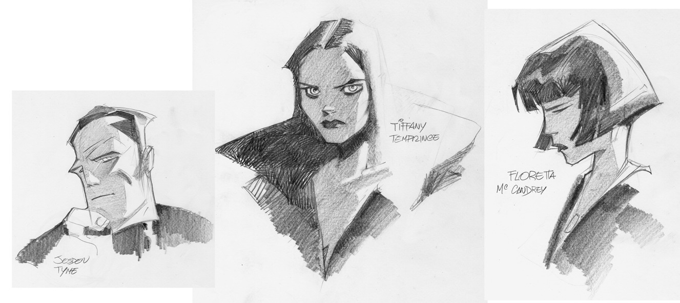 Infinite City, character study by CarlosMeglia