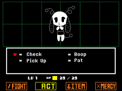 OC- Doodlebop Fight Screen - Undertale