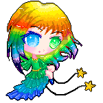 + Com + Rainbow Pixel + by AngeKrystaleen
