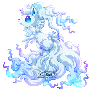 + Pkmn + Alolan Ninetales +