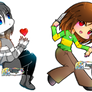 + UT + RainbowTale Mini Chibi +