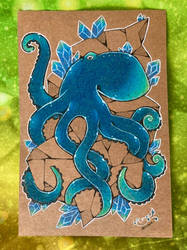 + Octopus + Blue +