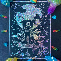 + Holographic Scratch Paper + Umbreon +