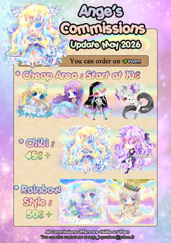 + Ange Commission Sheet +
