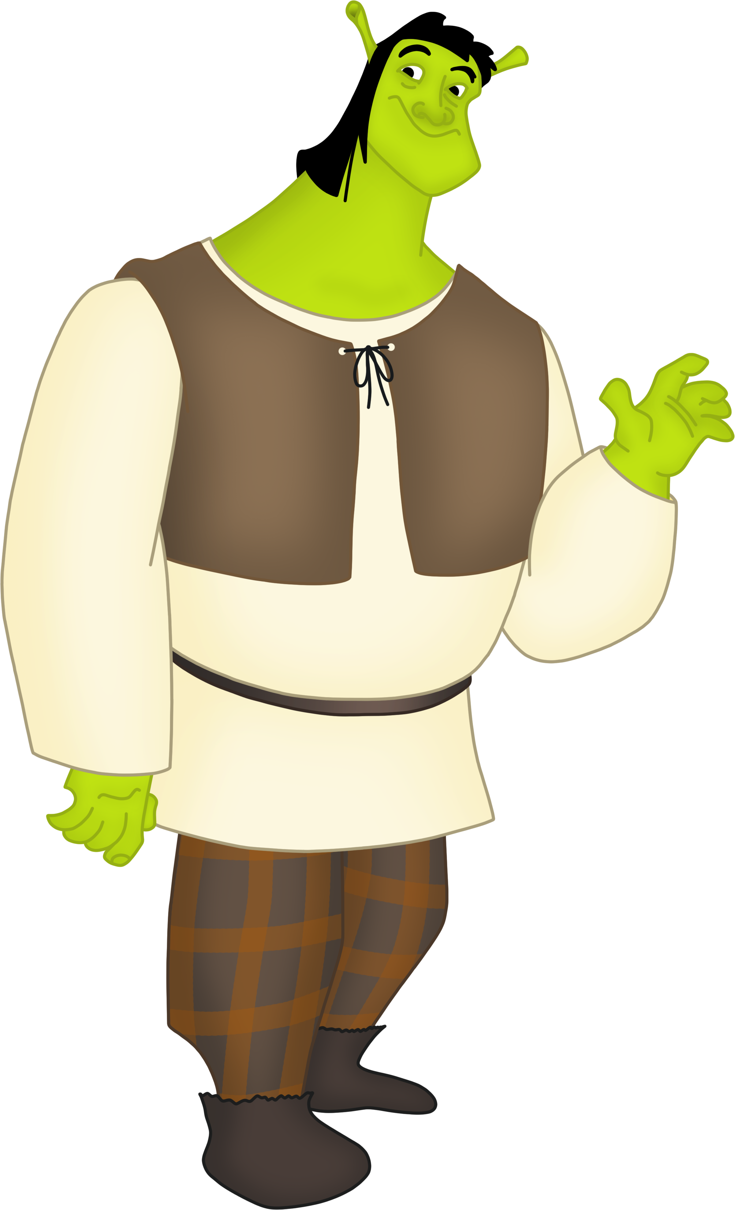 Pacha as Shrek by SparklyBlueRoses84 on DeviantArt