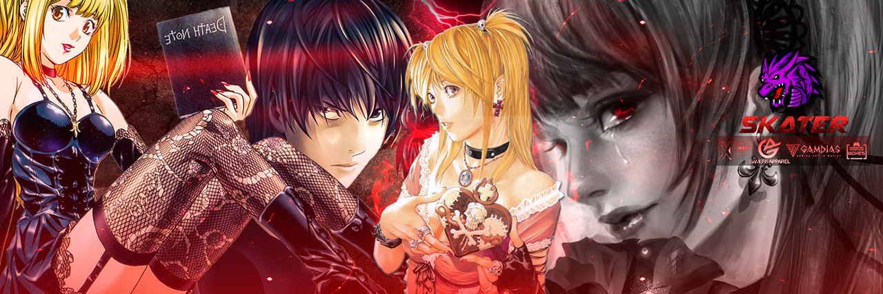 Death Note Header Misa Amane Death Note Twitter Header by CarnageTD on DeviantArt