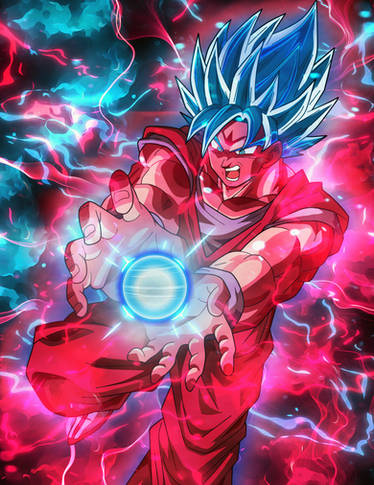 Unstoppable Fusion Power - ULTRA Gogeta Blue by danshi4004 on
