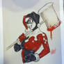 Harley Quinn Conventions Sketch