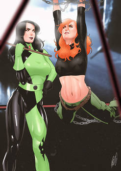 Commission: Kin x Shego