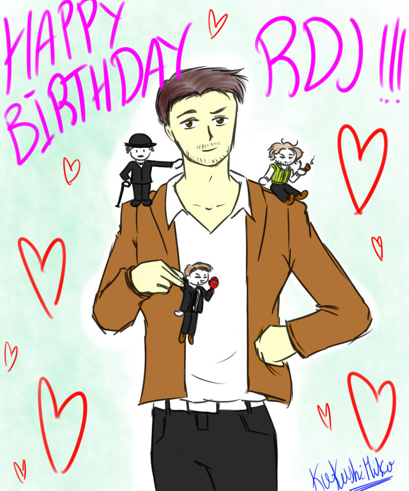 Happy Face Rdj Happy Birthday Rdj by KakushiMiko on DeviantArt