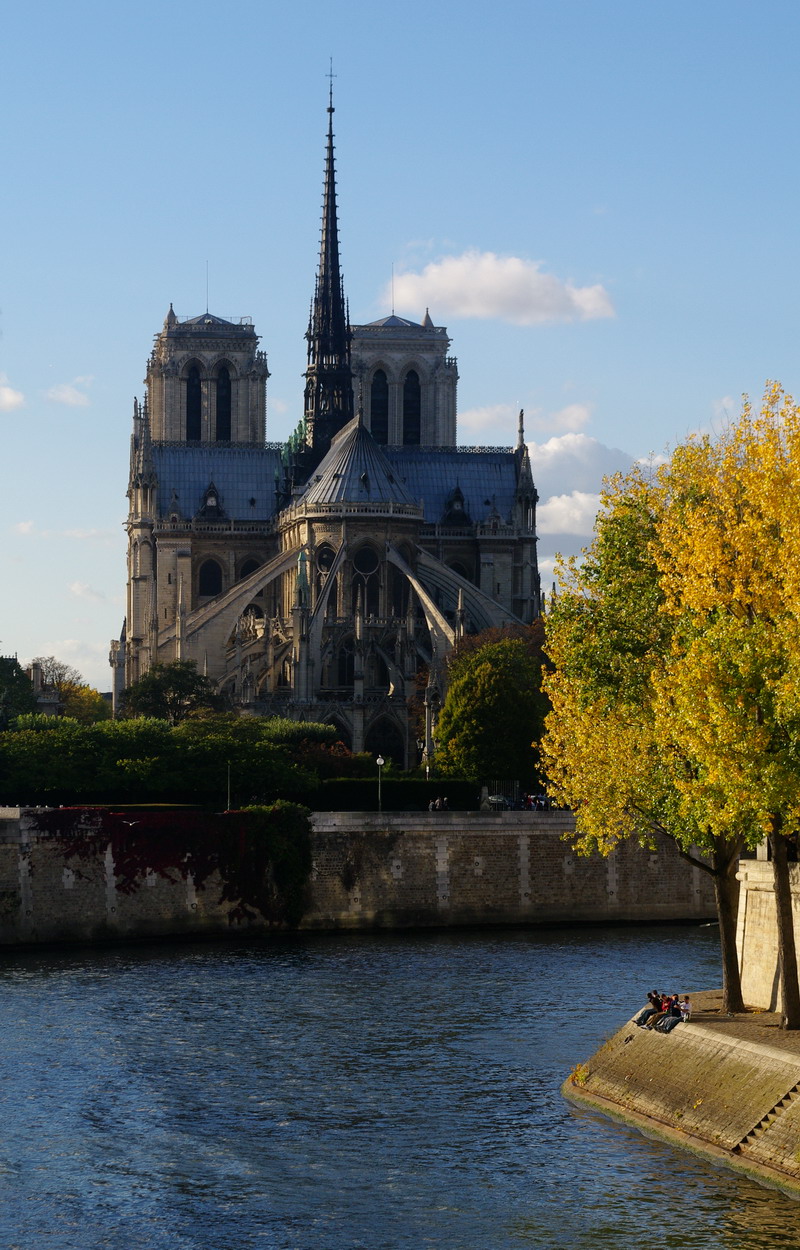 Bain de soleil a Paris