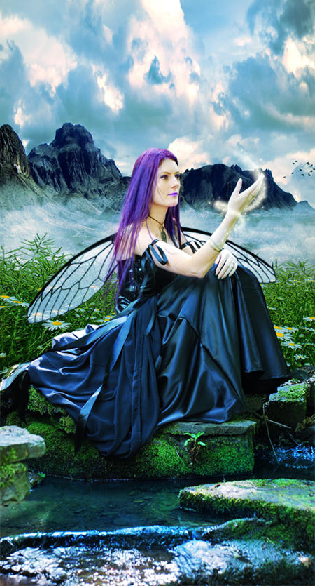 +Purple Fairy+ by Dracona666 on DeviantArt