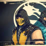 Scorpion and Sub- Zero Mortal Kombat X