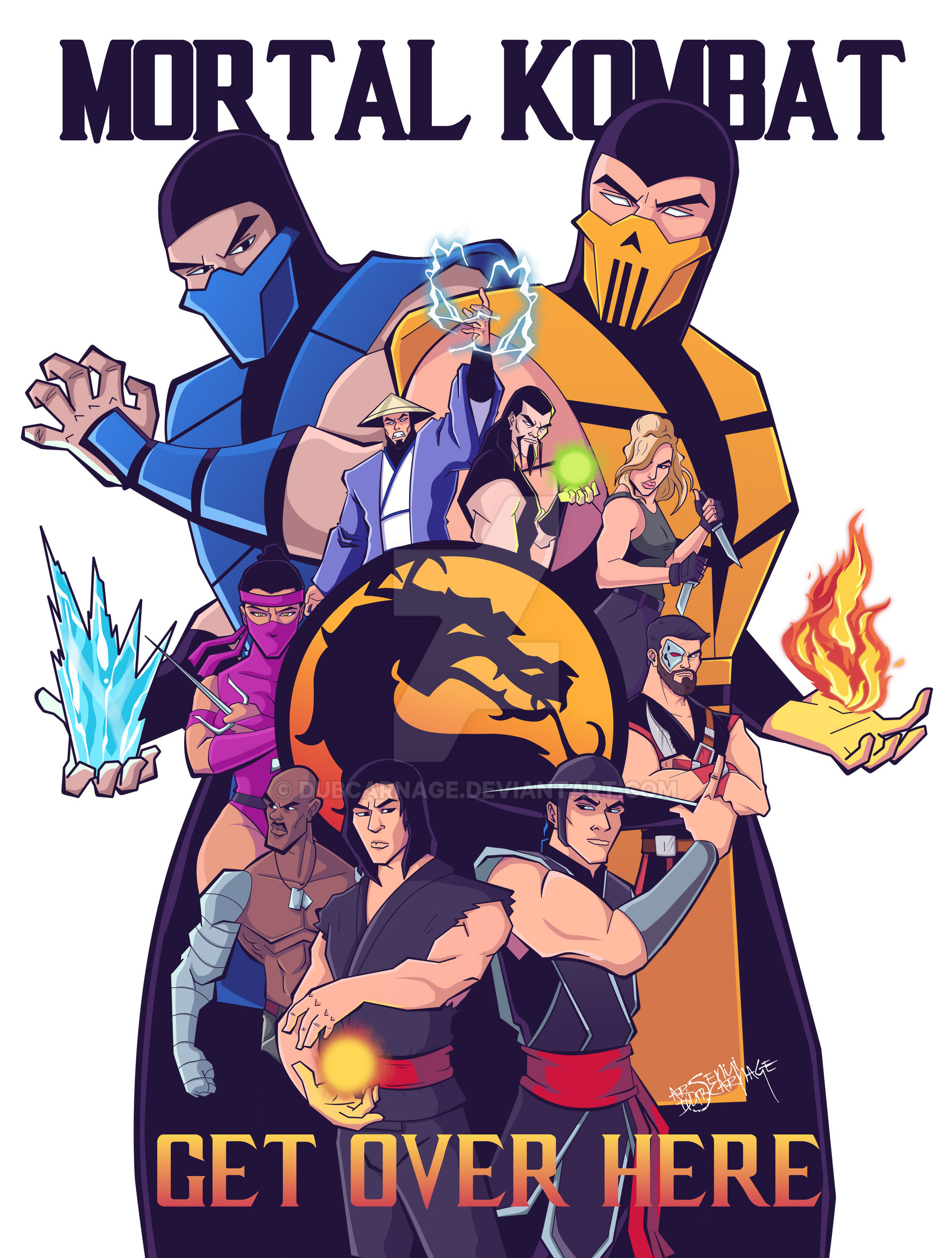 MORTAL KOMBAT 4 #4 comic cover by Arch2626 on DeviantArt