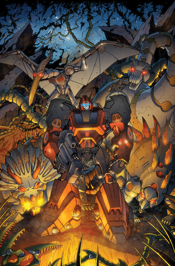 Transformers RID #8 cover colors