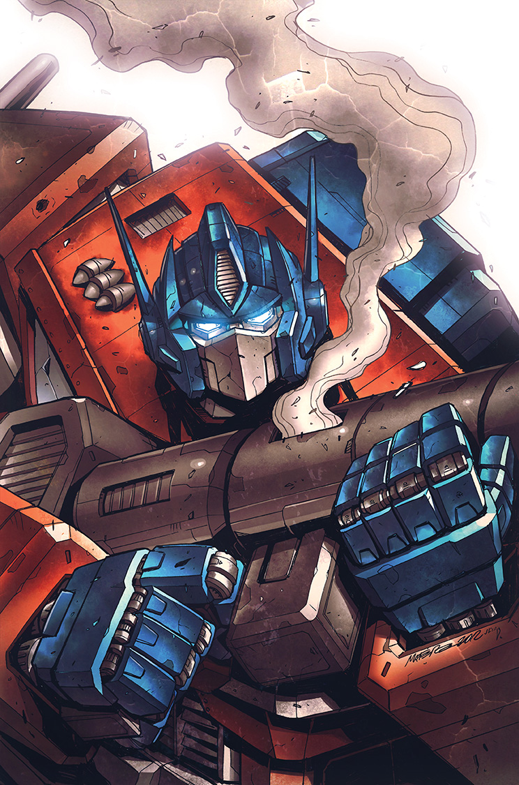 Transformers MTMTE #9 RI cover colors