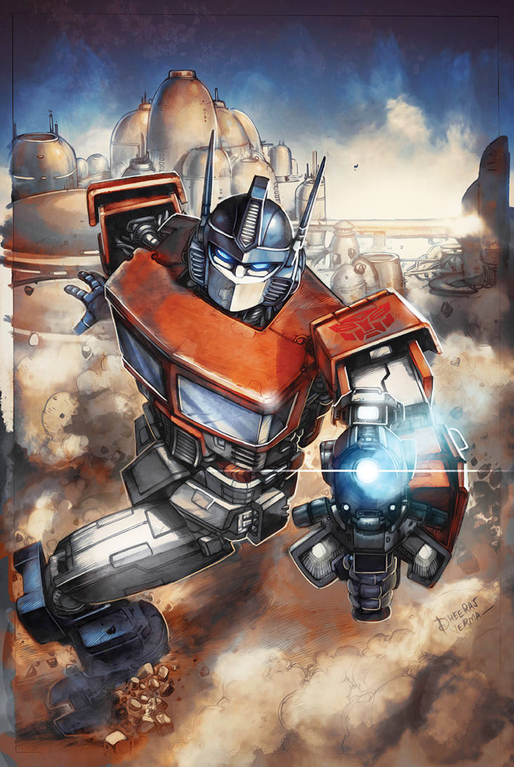Transformers RID #19 cover colors by khaamar on DeviantArt