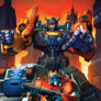 Transformers Combiner Wars #1 cover colors