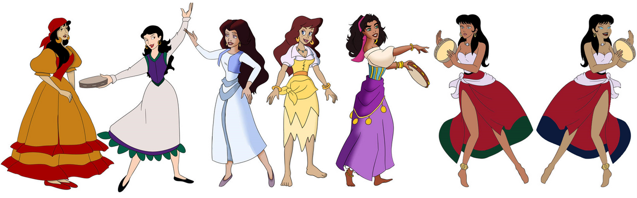 Esmeralda Adaptations in Cartoons by BrenoSilveira18 on DeviantArt