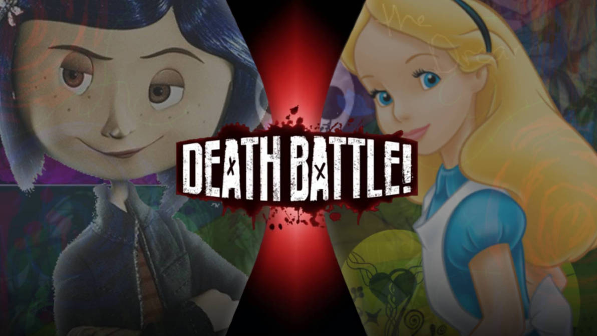 Death Battle: Coraline vs. Alice by BrenoSilveira18 on DeviantArt
