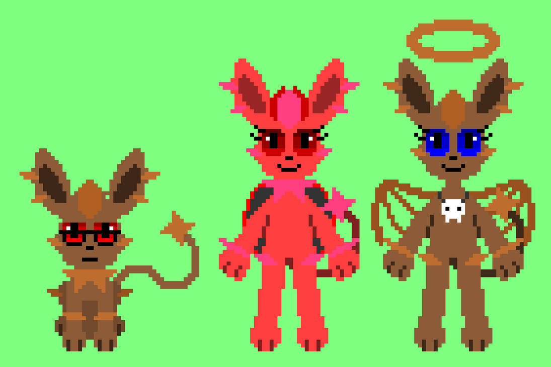 Lithe Characters Every Litheon of my character list by FunkyAbsol621 on DeviantArt