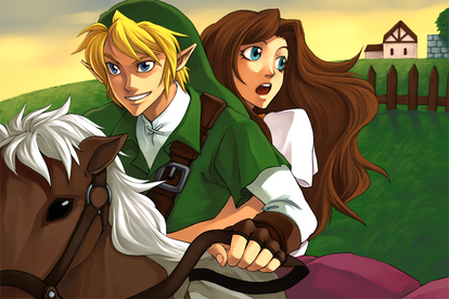 oot: link and malon