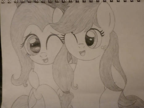 Applejack and Fluttershy