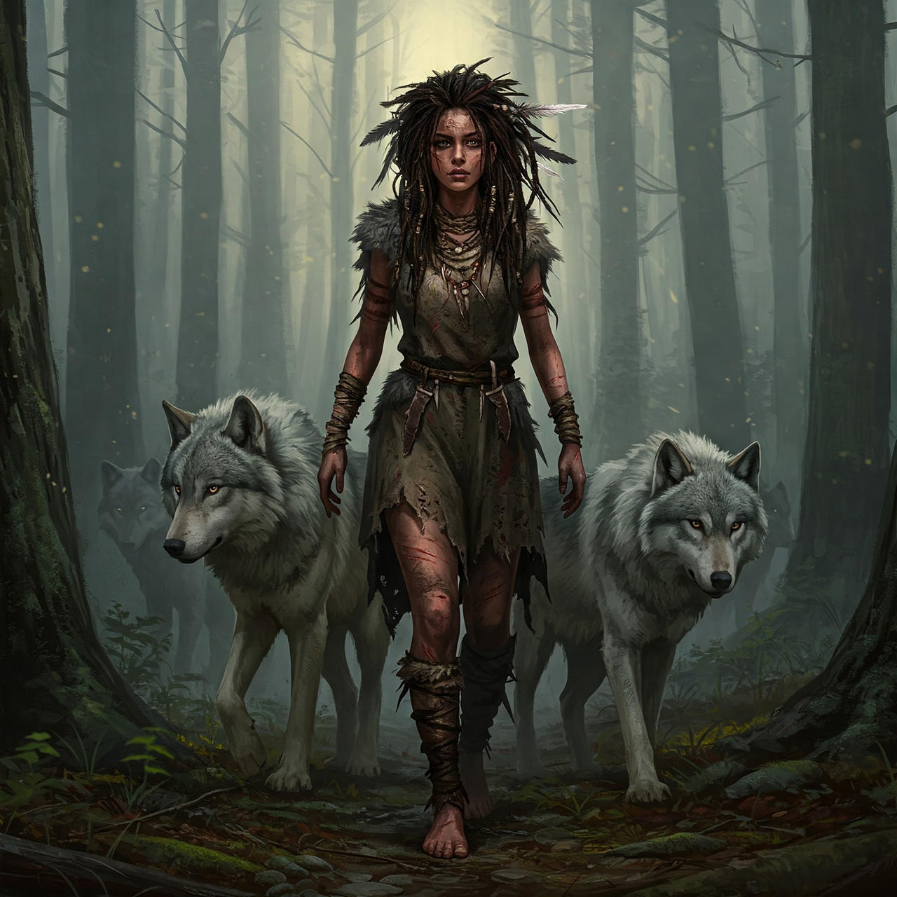 Alien Wolves Raised by wolves by Arherion on DeviantArt