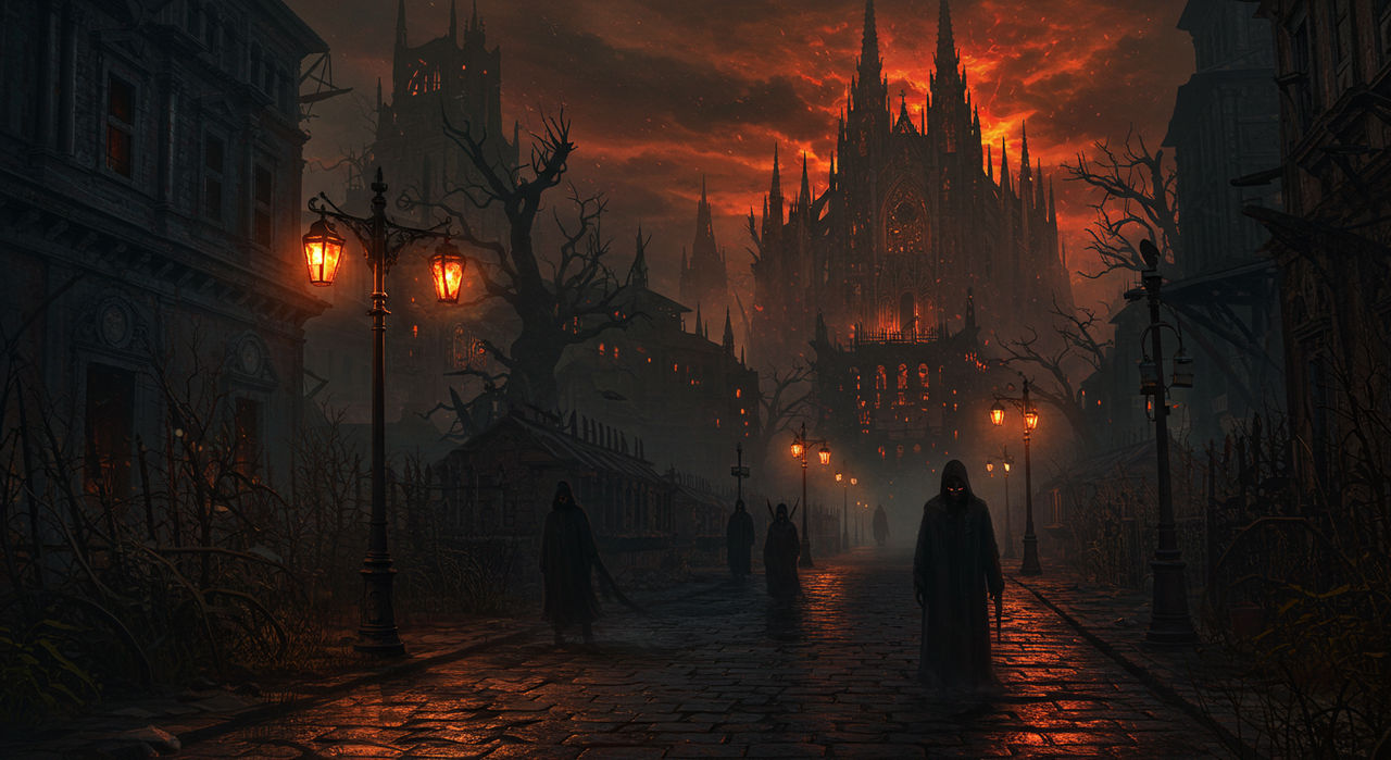 Hellscape, The Dark Cathedral by Arherion on DeviantArt