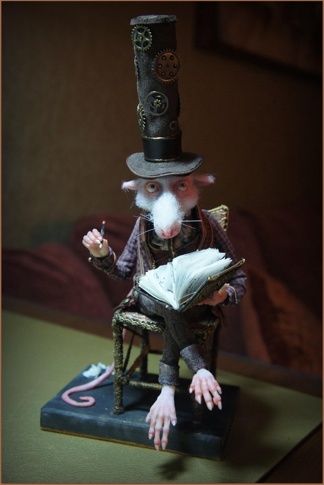 The Library Rat by MarylinFill on DeviantArt