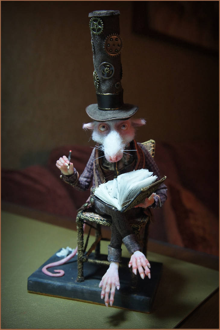 The Library Rat by MarylinFill on DeviantArt