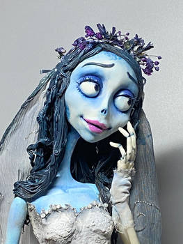 Corpse Bride Emily close up